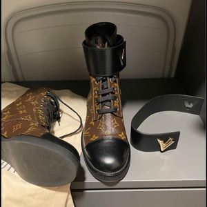 Authentic Louis Vuitton Ranger Boots